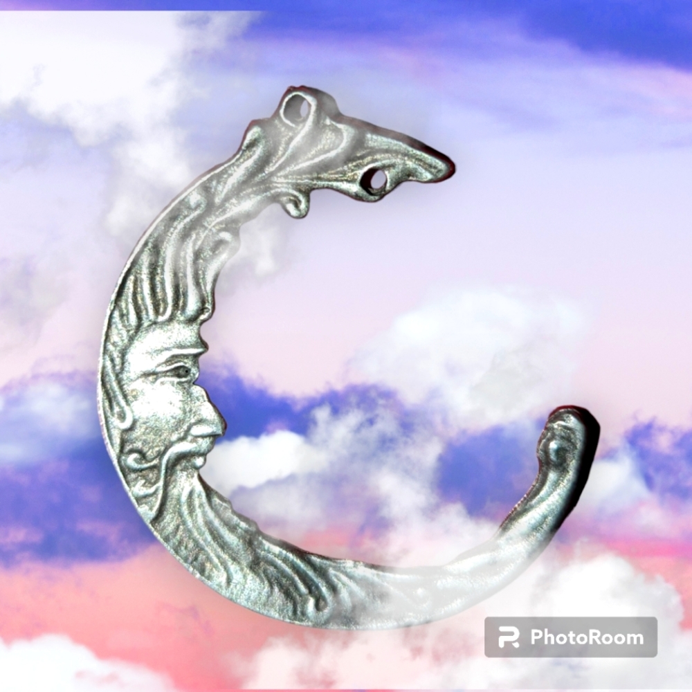 Man in The Moon Pendant